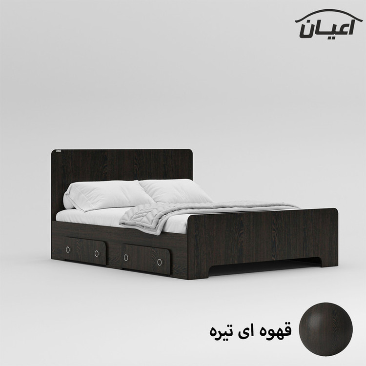 تخت خواب دونفره کوچیل مدل KL792 سایز 160x200 سانتی متر
