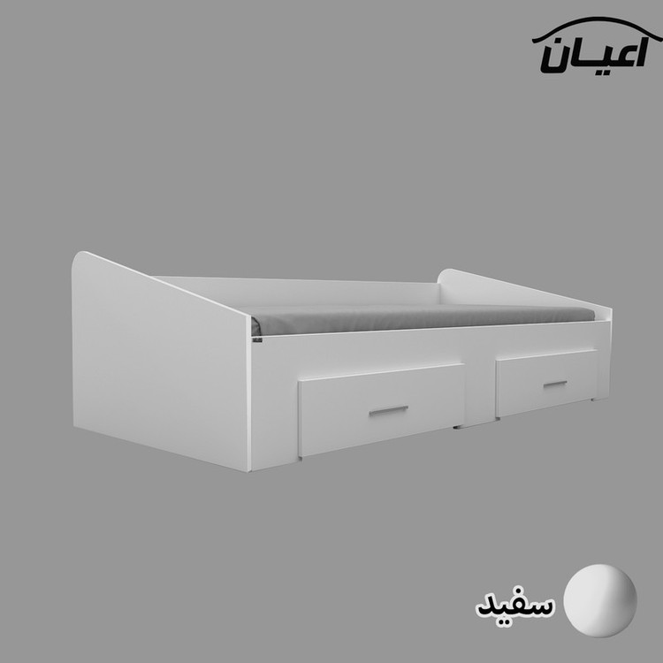 تخت خواب یک نفره کوچیل مدل KL613 سایز 80x180 سانتی متر