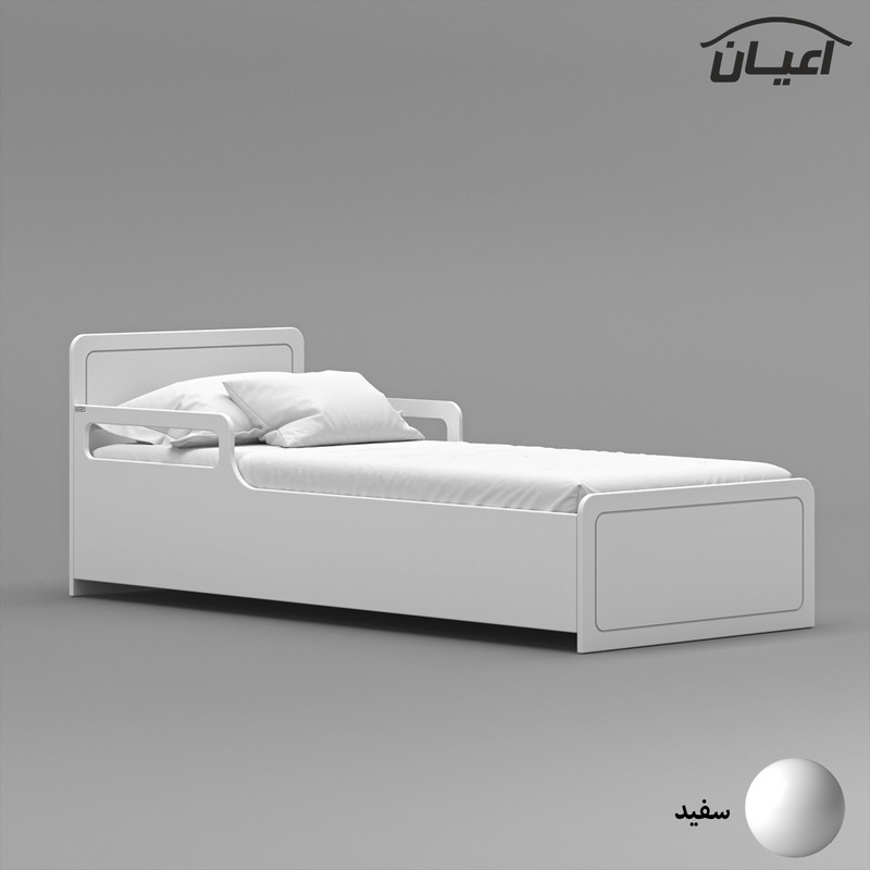 تخت خواب یک نفره کوچیل مدل KL770 سایز 90x200 سانتی متر
