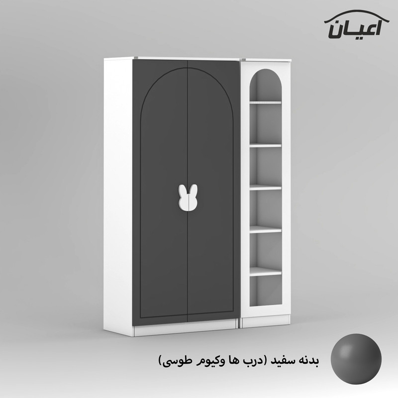کمد چندمنظوره کودک کوچیل مدل KL798 مجموعه دو عددی