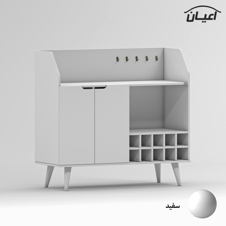 کنسول کوچیل مدل کافه بار کد KL894 طول 120 سانتی متر