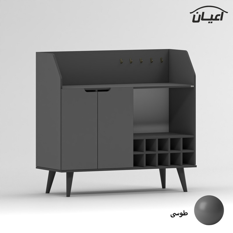 کنسول کوچیل مدل کافه بار کد KL894 طول 120 سانتی متر