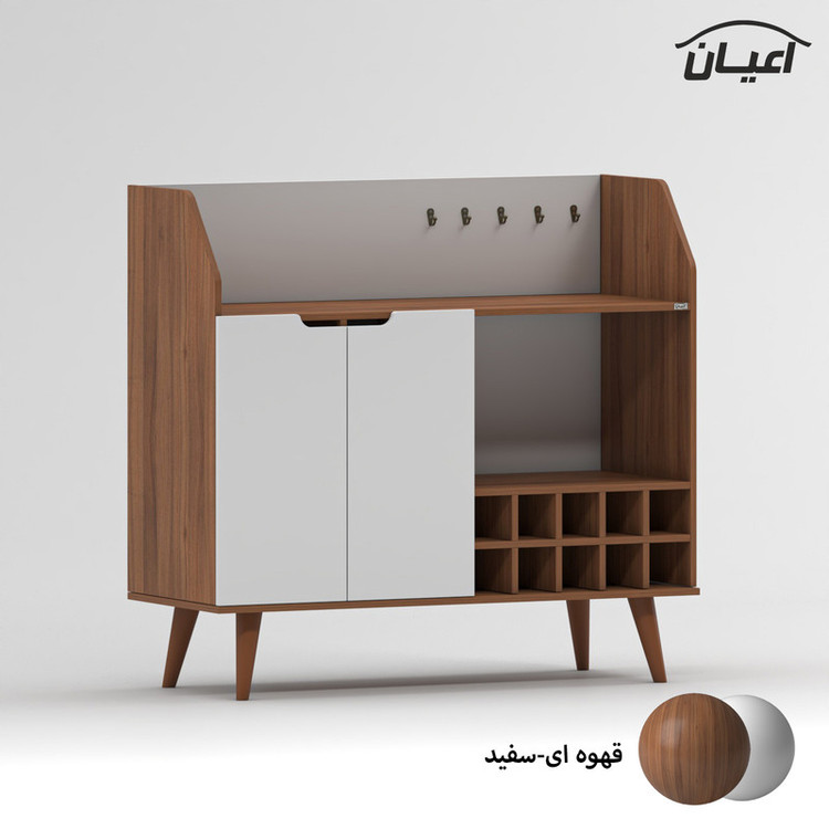 کنسول کوچیل مدل کافه بار کد KL894 طول 120 سانتی متر