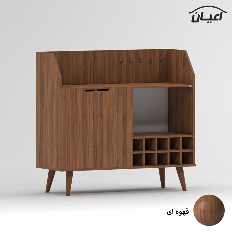 کنسول کوچیل مدل کافه بار کد KL894 طول 120 سانتی متر