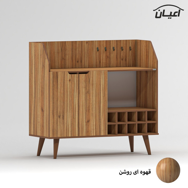 کنسول کوچیل مدل کافه بار کد KL894 طول 120 سانتی متر