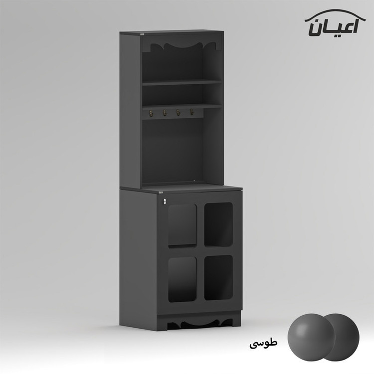 کنسول کوچیل مدل کافه بار کد KL896 طول 60 سانتی متر