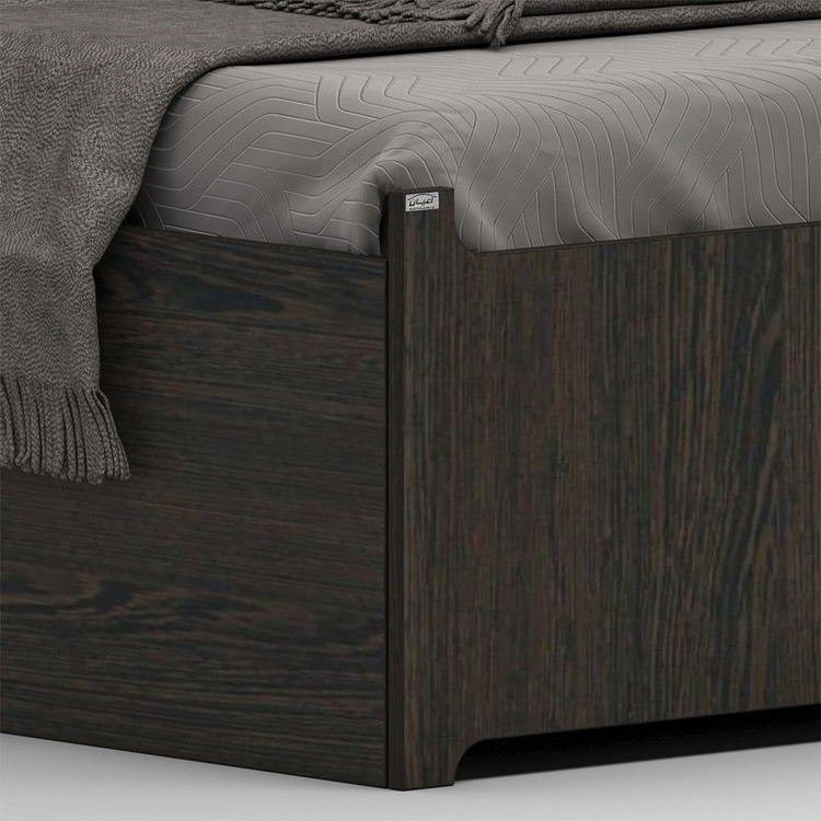 تخت خواب ملامینه یک نفره کوچیل مدل KL951 سایز 120x200 سانتی متر