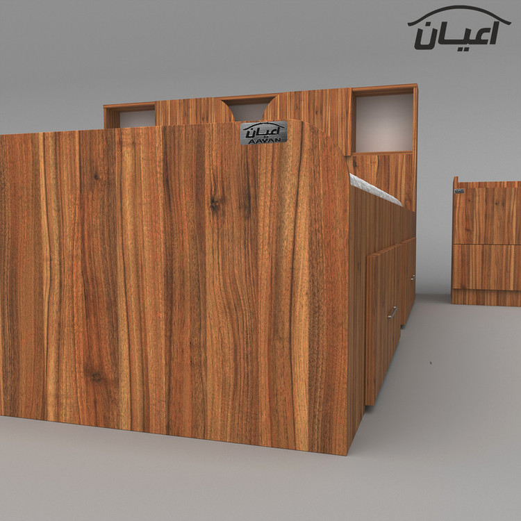 سرویس خواب دونفره کوچیل مدل KL508 سایز 160x200 سانتی متر مجموعه 3 عددی