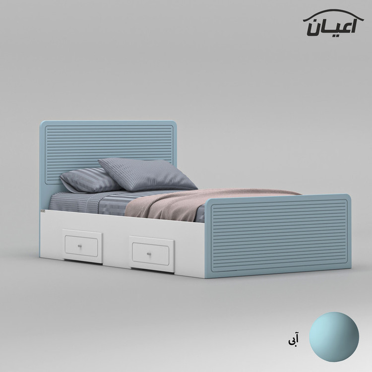 تخت خواب یک نفره کوچیل مدل KL813 سایز 120x200 سانتی متر