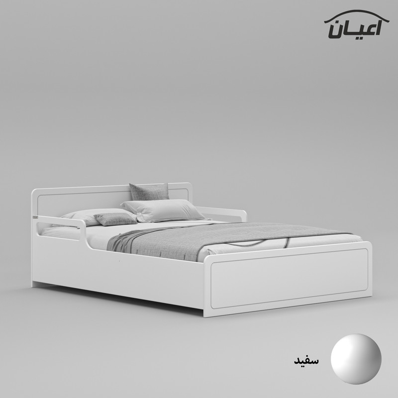 تخت خواب دونفره کوچیل مدل KL773 سایز 160x200 سانتی متر