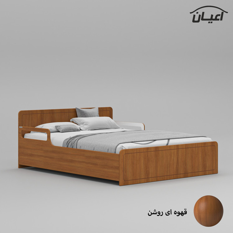 تخت خواب دونفره کوچیل مدل KL773 سایز 160x200 سانتی متر