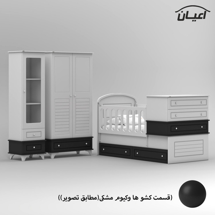 سرویس خواب کودک و نوزاد کوچیل مدل KL908 مجموعه سه عددی