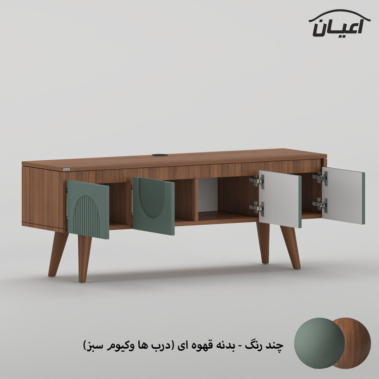 سرویس کنسول و میز تلویزیون کوچیل مدل KL979 مجموعه دو عددی