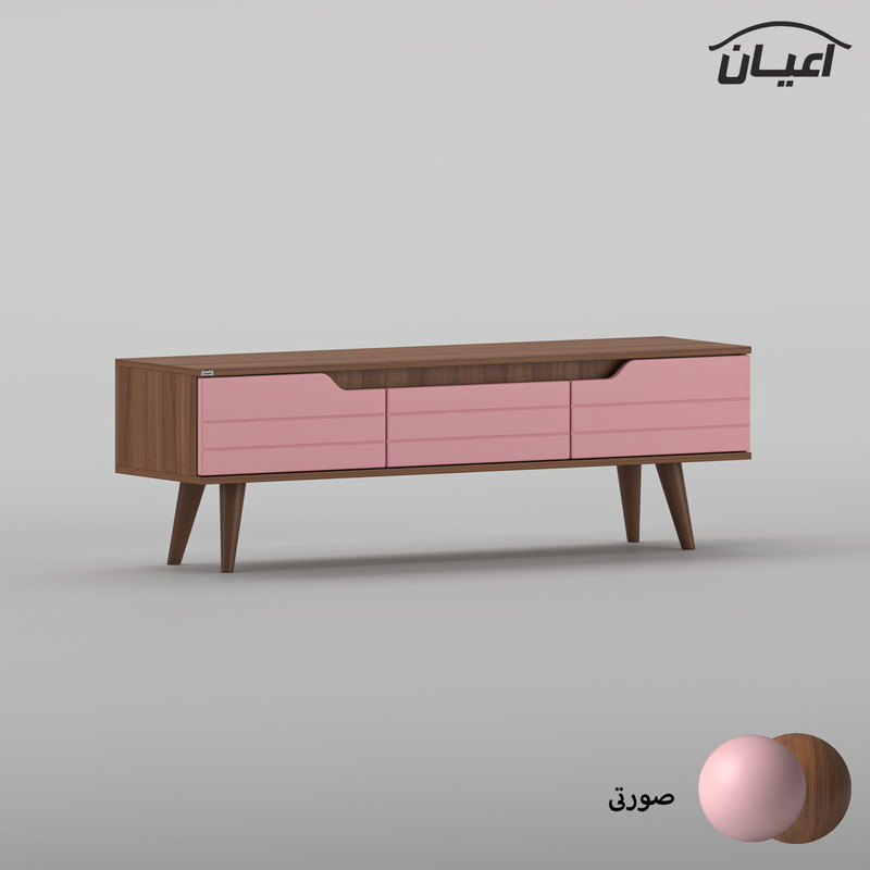 میز تلویزیون کوچیل مدل KL1023 مناسب برای تلویزیون تا 55 اینچ