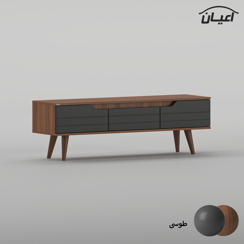 میز تلویزیون کوچیل مدل KL1023 مناسب برای تلویزیون تا 55 اینچ