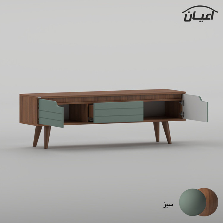میز تلویزیون کوچیل مدل KL1023 مناسب برای تلویزیون تا 55 اینچ