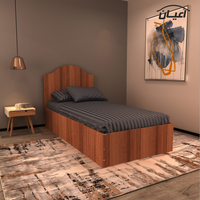 تخت خواب یکنفره کوچیل مدل KL366 سایز 90x200 سانتی متر