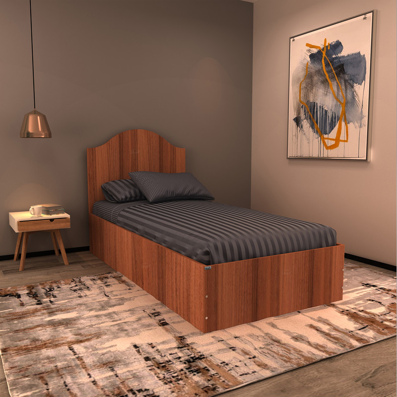 تخت خواب یکنفره کوچیل مدل KL366 سایز 90x200 سانتی متر
