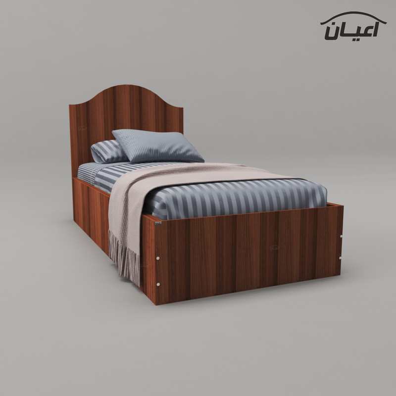 تخت خواب یکنفره کوچیل مدل KL366 سایز 90x200 سانتی متر