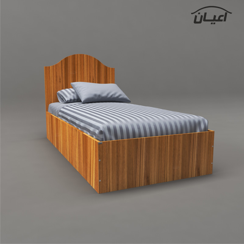 تخت خواب یکنفره کوچیل مدل KL366 سایز 90x200 سانتی متر