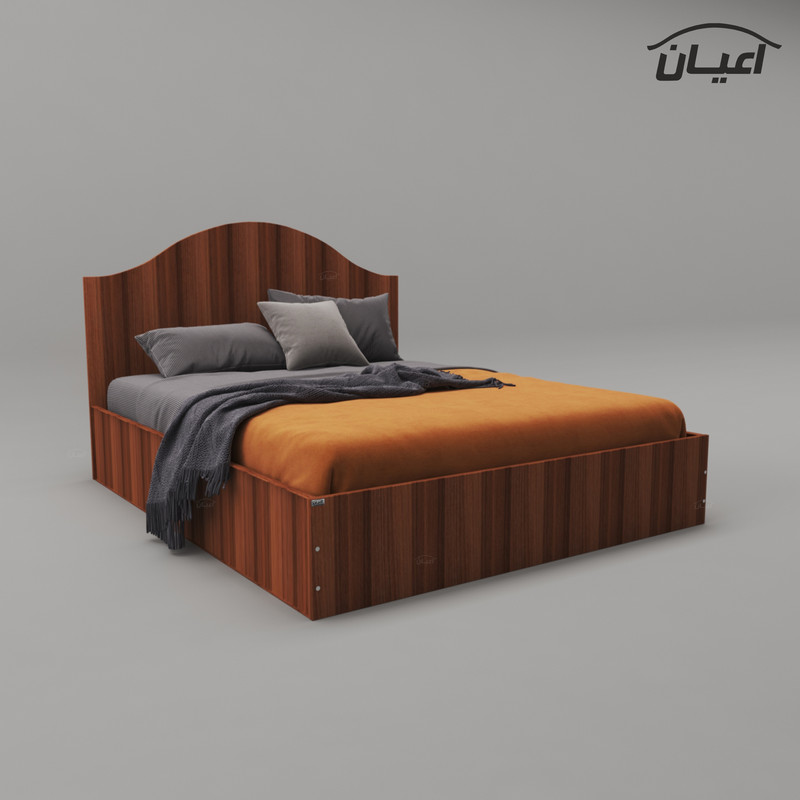 تخت خواب دونفره کوچیل مدل KL365 سایز 160x200 سانتی متر