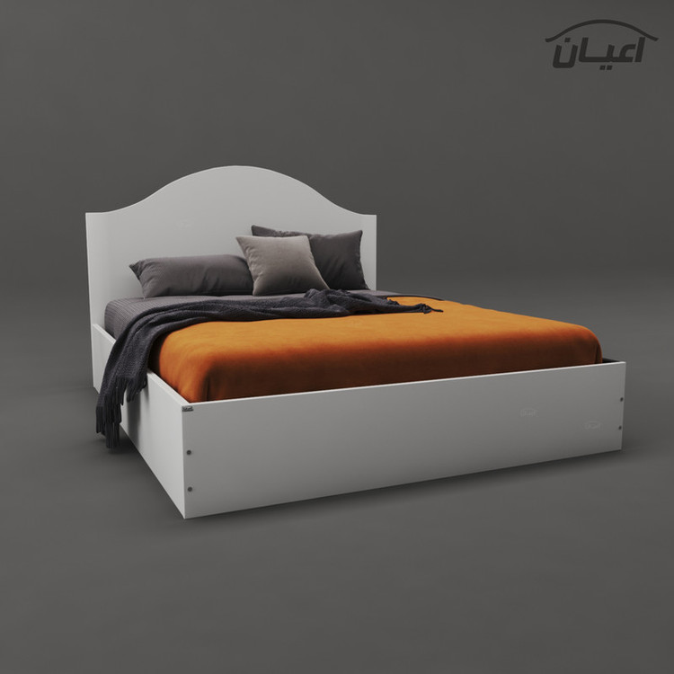 تخت خواب دونفره کوچیل مدل KL365 سایز 160x200 سانتی متر