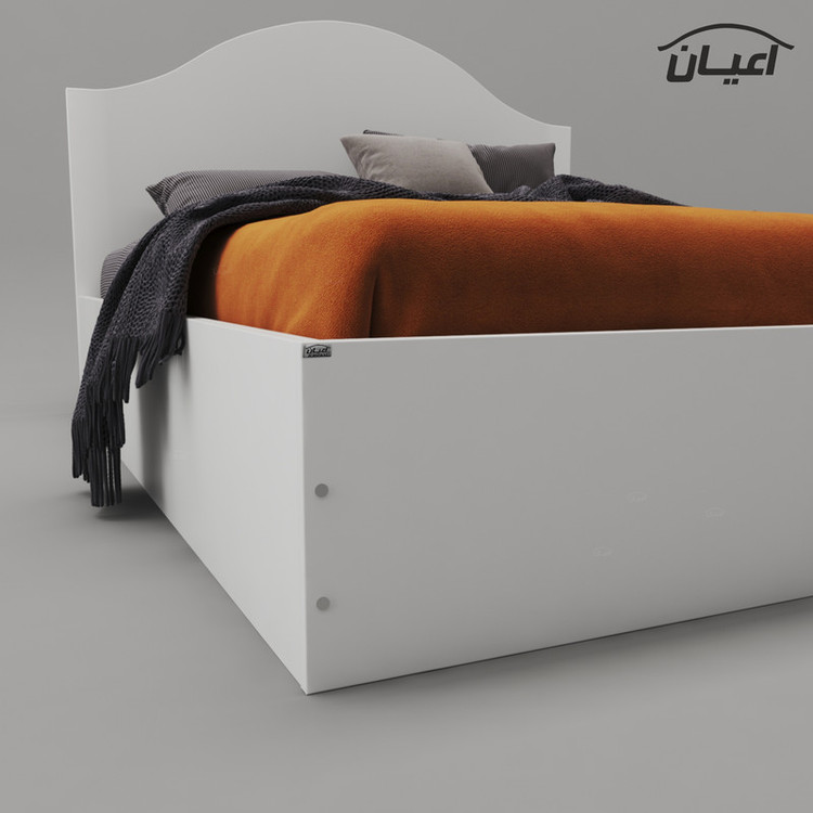 تخت خواب دونفره کوچیل مدل KL365 سایز 160x200 سانتی متر