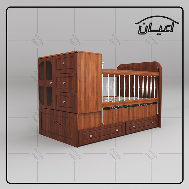 تختخواب کودک کوچیل مدل KL454