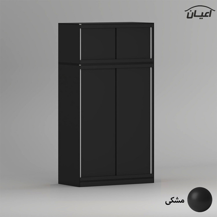 کمد لباس چندمنظوره کوچیل مدل KL963 طول 120 سانتی متر مجموعه دو عددی