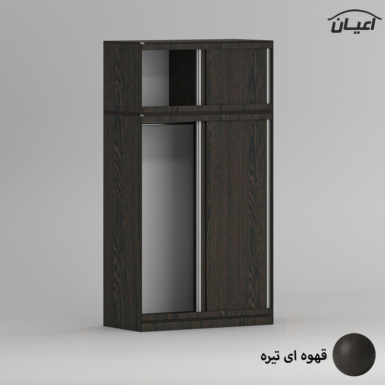 کمد لباس چندمنظوره کوچیل مدل KL963 طول 120 سانتی متر مجموعه دو عددی