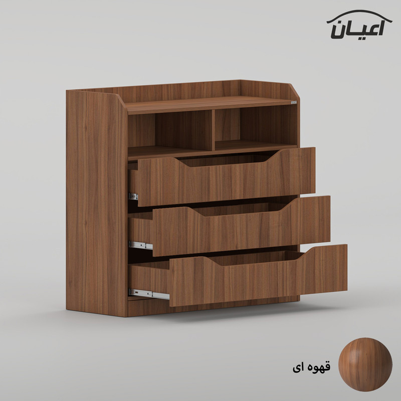 سرویس خواب ملامینه دو نفره کوچیل مدل KL998 سایز 160x200 سانتی متر مجموعه 6 عددی