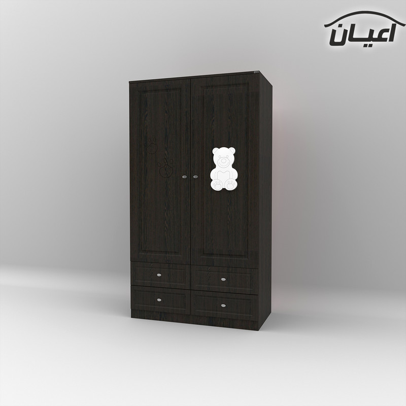 کمد لباس کودک کوچیل مدل KL481 طرح تدی