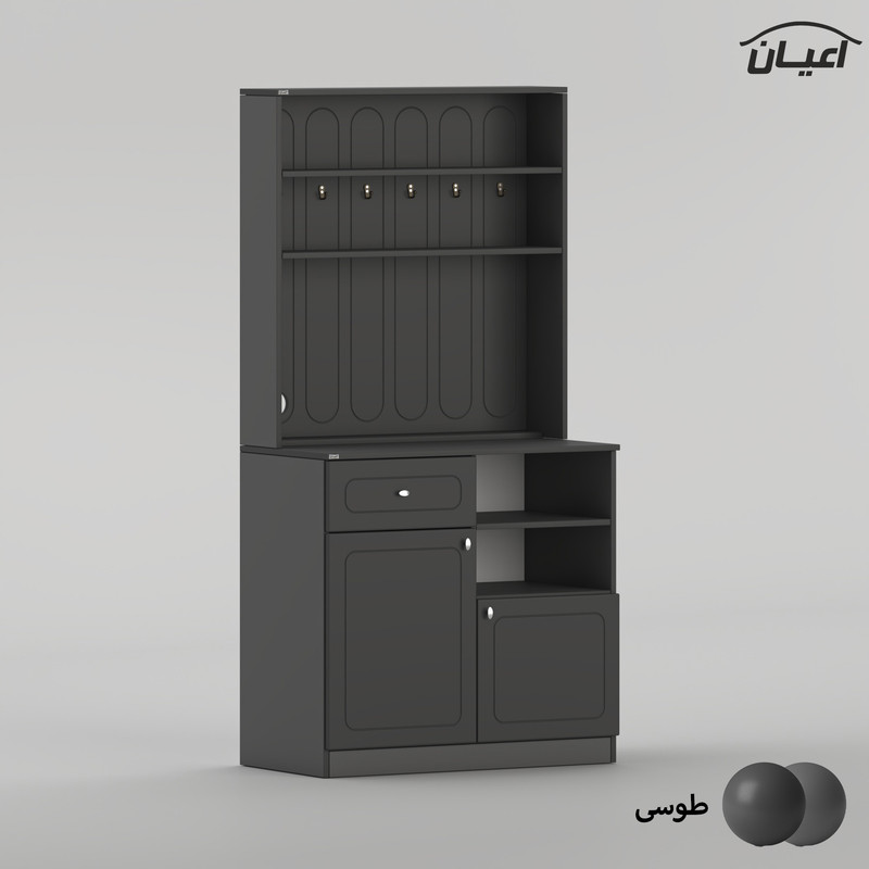کنسول کوچیل مدل کافه بار کد KL1003 طول 90 سانتی متر