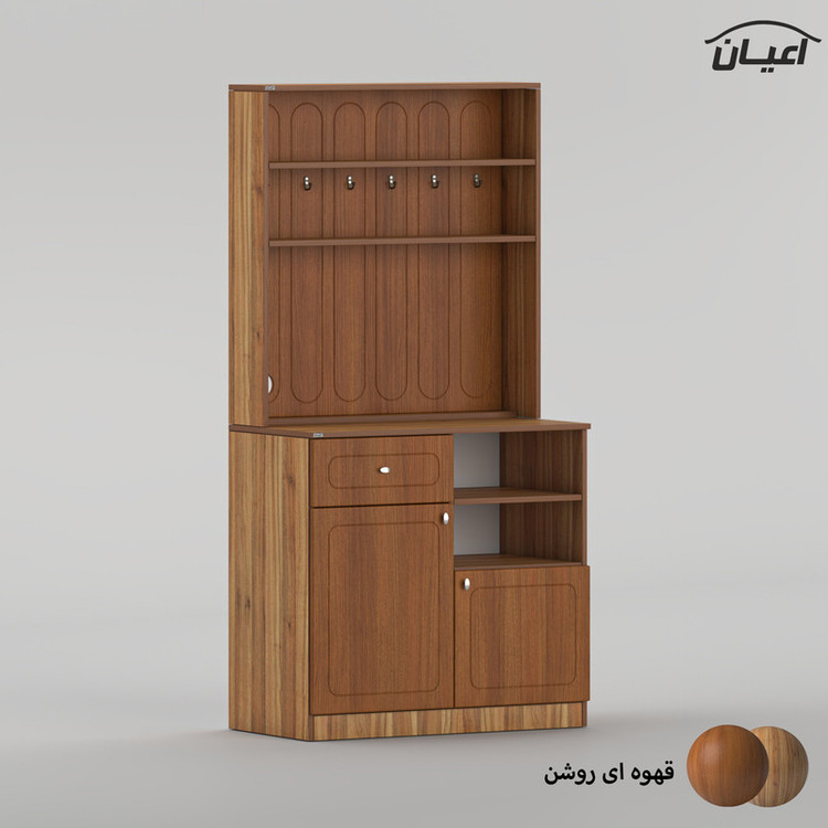 کنسول کوچیل مدل کافه بار کد KL1003 طول 90 سانتی متر