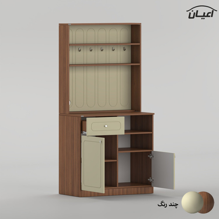 کنسول کوچیل مدل کافه بار کد KL1003 طول 90 سانتی متر