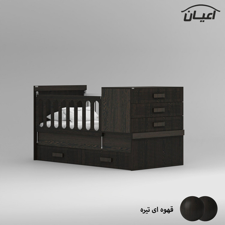 تختخواب کودک کوچیل مدل KL902 سایز 180×80 سانتی متر
