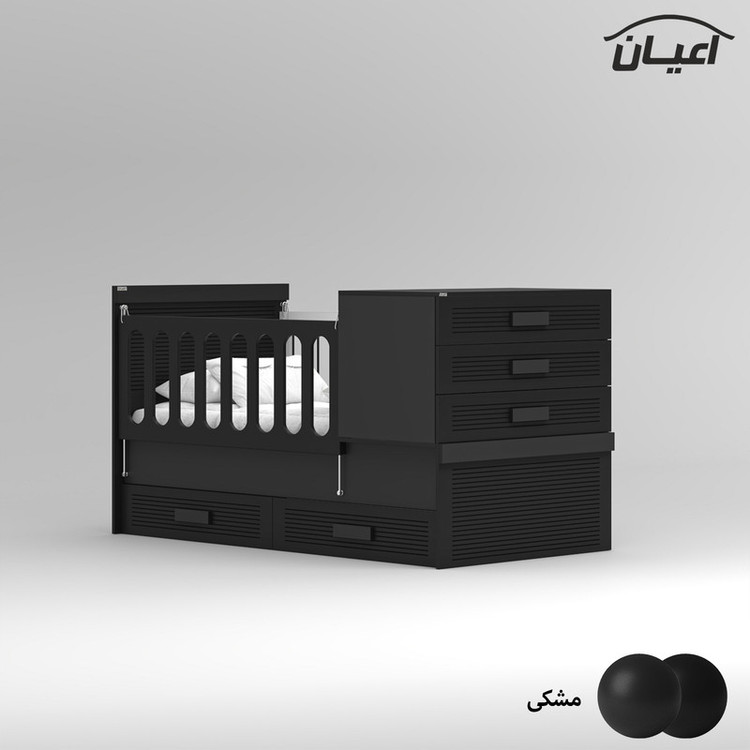 تختخواب کودک کوچیل مدل KL902 سایز 180×80 سانتی متر