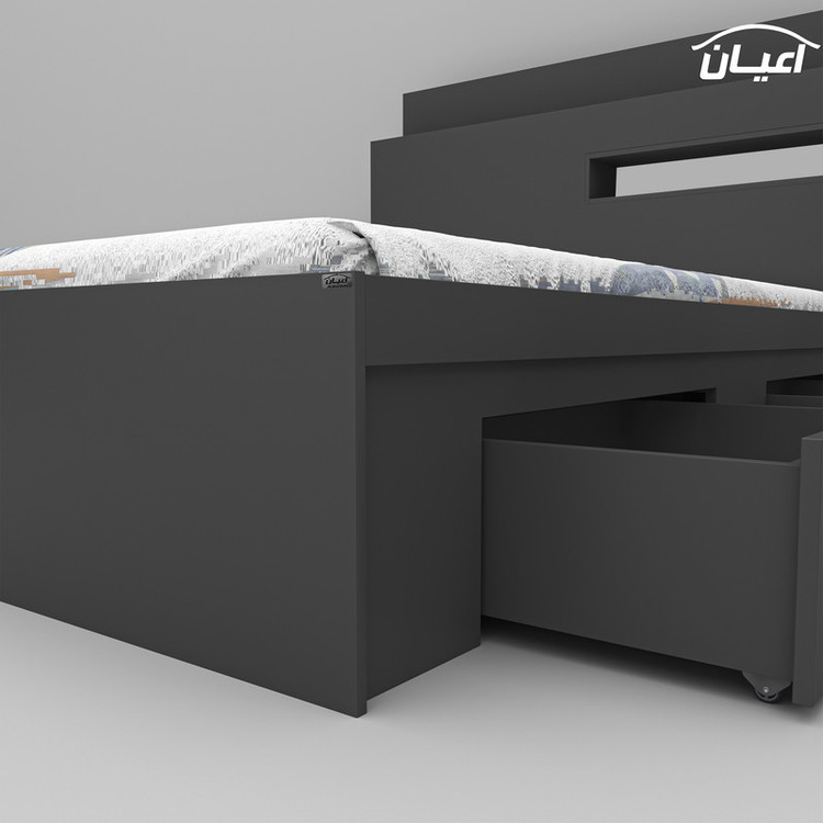 تخت خواب دونفره کوچیل مدل KL619 سایز 160x200 سانتی متر