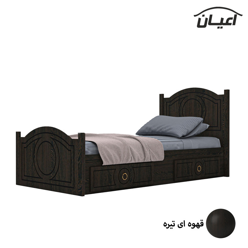 تخت خواب یک نفره کوچیل کد KL663 سایز 90 × 200 سانتی متر