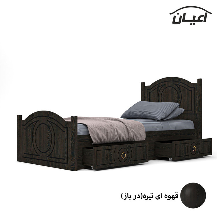 تخت خواب یک نفره کوچیل کد KL663 سایز 90 × 200 سانتی متر