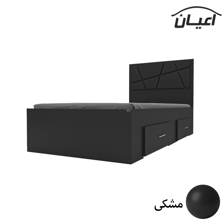 تخت خواب یکنفره کوچیل مدل KL606 سایز 90x200 سانتی متر