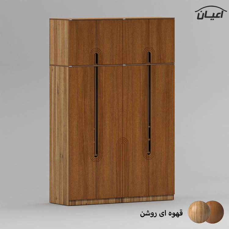 کمد لباس کوچیل مدل KL965 طول 160 سانتی متر مجموعه چهار عددی
