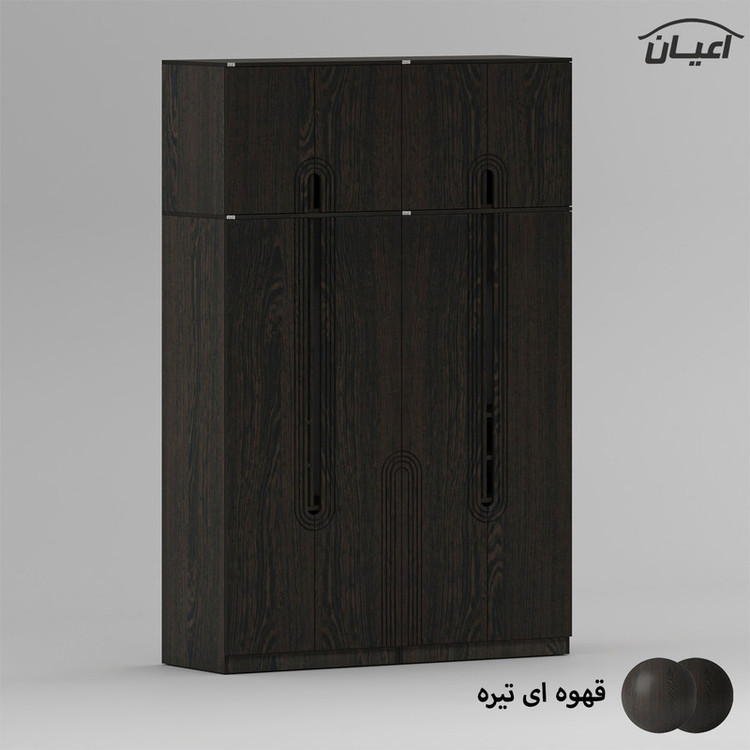 کمد لباس کوچیل مدل KL965 طول 160 سانتی متر مجموعه چهار عددی