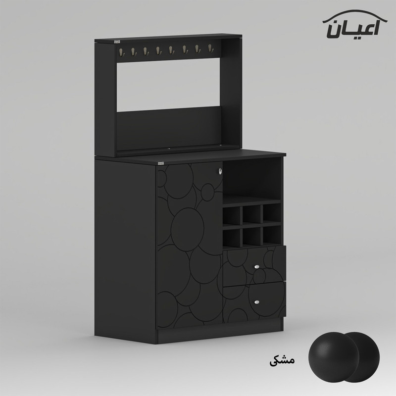کنسول کوچیل مدل کافه بار کد KL939 طول 80 سانتی متر