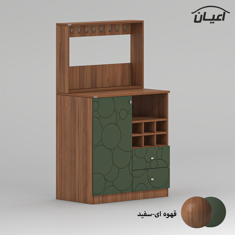 کنسول کوچیل مدل کافه بار کد KL939 طول 80 سانتی متر