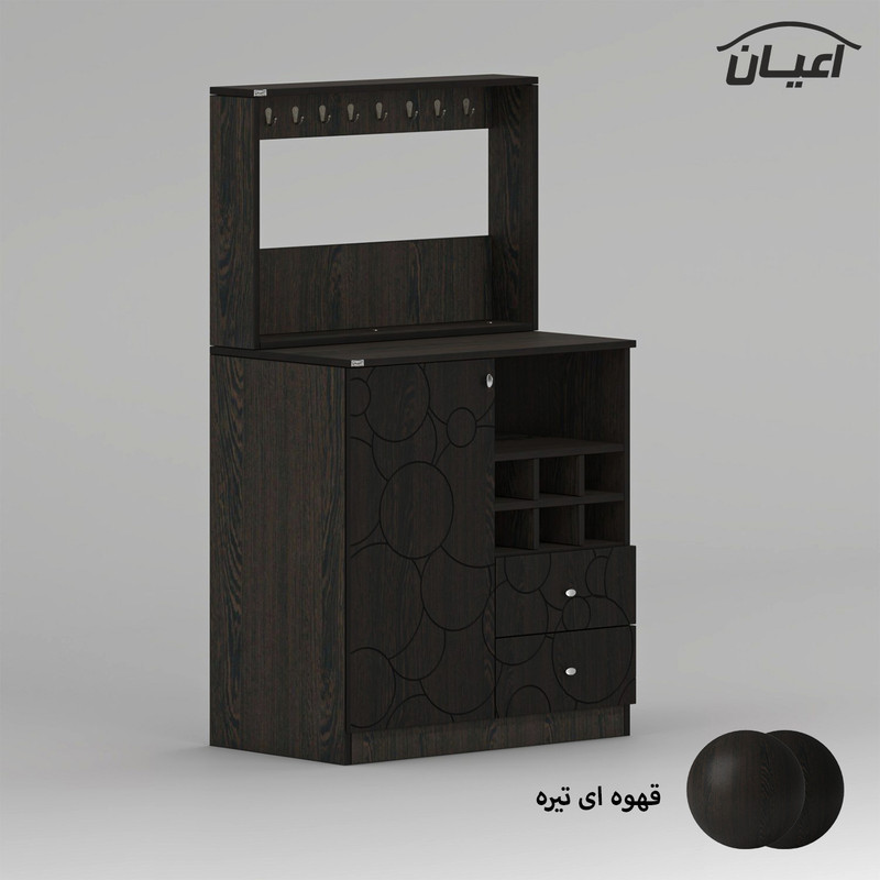 کنسول کوچیل مدل کافه بار کد KL939 طول 80 سانتی متر