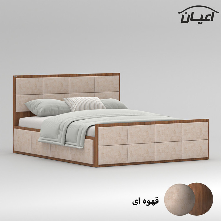 تخت خواب دونفره کوچیل مدل KL840 سایز 160x200 سانتی متر