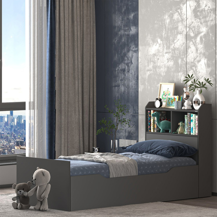 تختخواب ملامینه یک نفره کوچیل مدل KL985 سایز 80 * 180 سانتیمتر