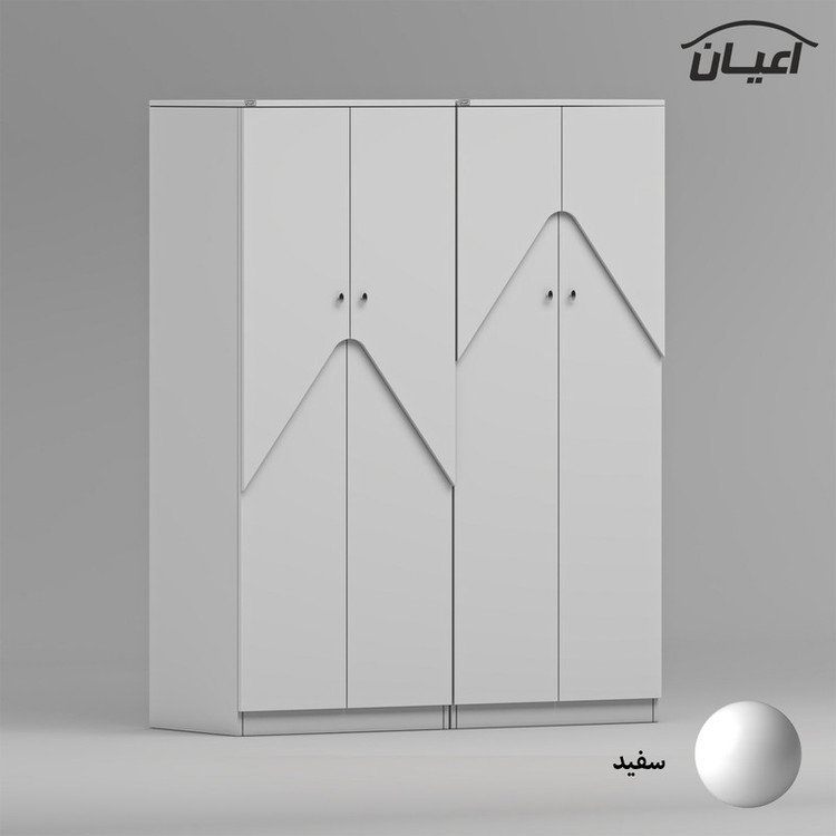 کمد لباس کوچیل مدل KL738 مجموعه دو عددی