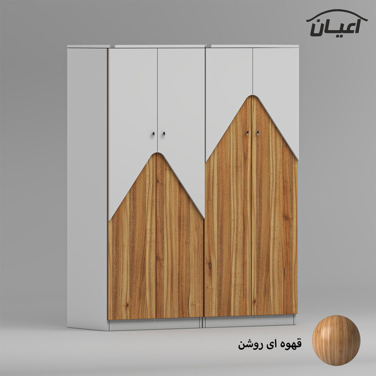 کمد لباس کوچیل مدل KL738 مجموعه دو عددی